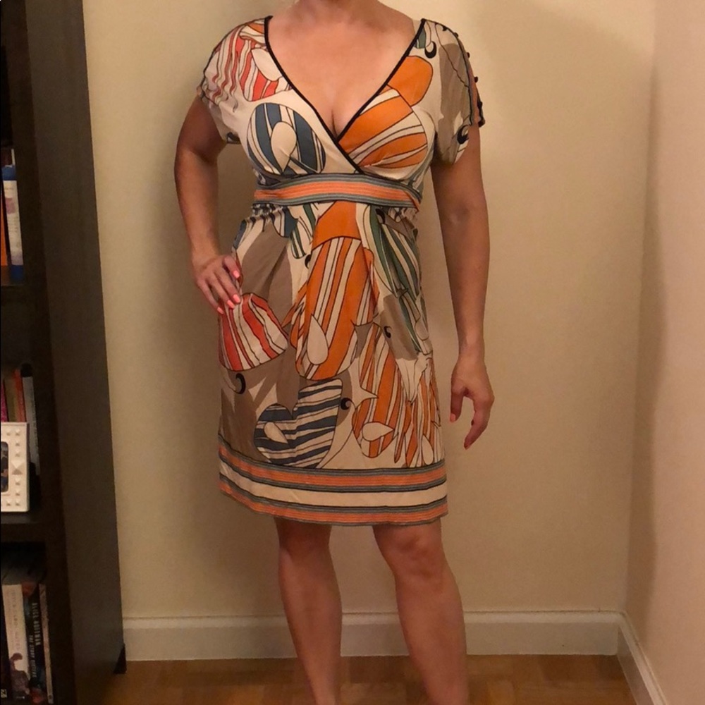 BCBG Print Dress👗